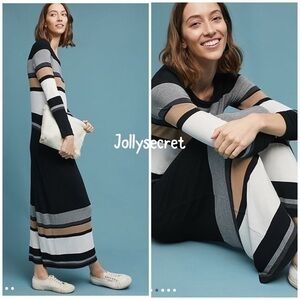 💋Anthropologie Bailey 44 Norwich stripe maxi size XS